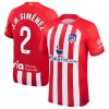 Original Fußballtrikot Atlético Madrid J.M. Gimenez 2 Heimtrikot 2023-24 Für Herren